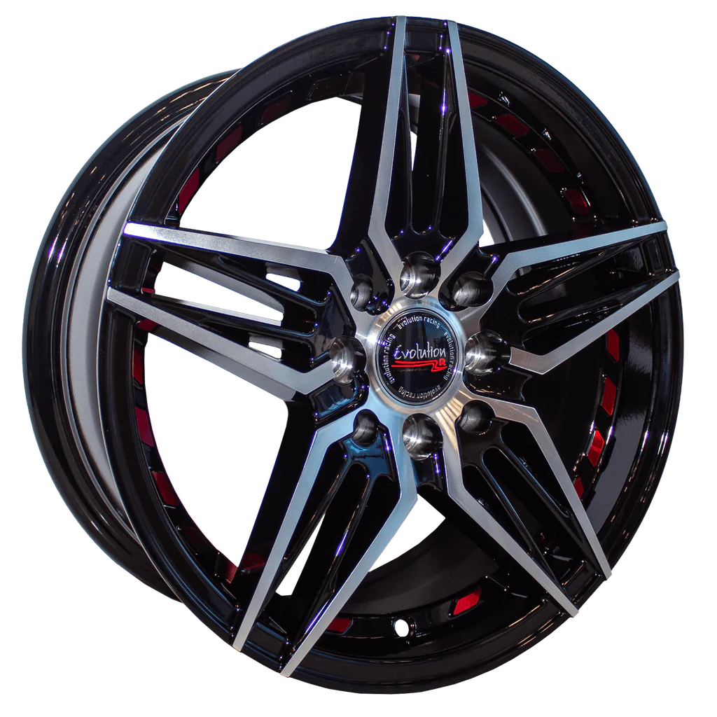 15" ROSARIO 5/100/114.3 ET35 CH73.1 EVOLUTION RACING BKMFR