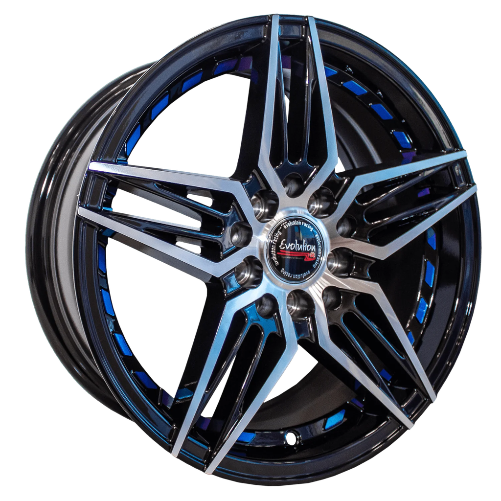 15" ROSARIO 5/100/114.3 ET35 CH73.1 EVOLUTION RACING BKMFB